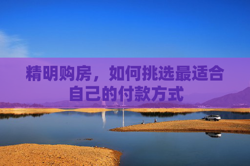 精明购房，如何挑选最适合自己的付款方式