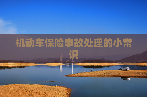 机动车保险事故处理的小常识