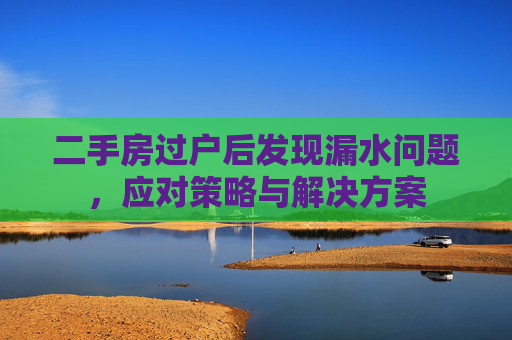 二手房过户后发现漏水问题，应对策略与解决方案