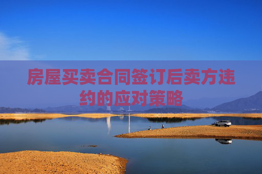 房屋买卖合同签订后卖方违约的应对策略