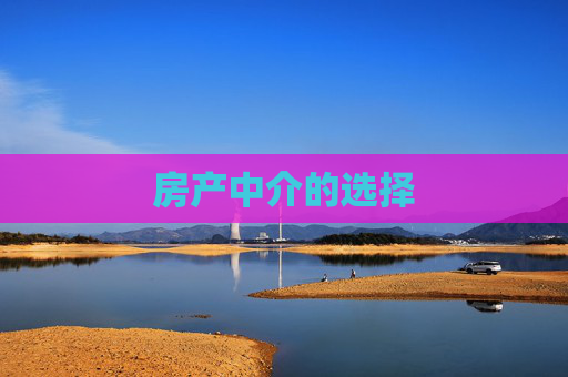 房产中介的选择