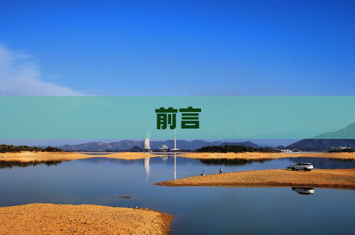 前言