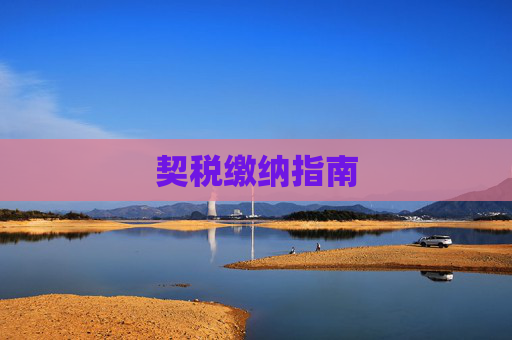 契税缴纳指南