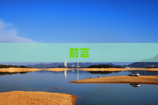 前言